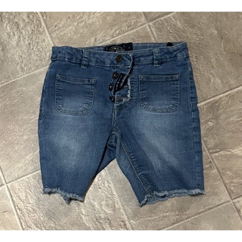 Lucky Brand Youth Girls Shorts Size 8 Adjustable Waist Summer